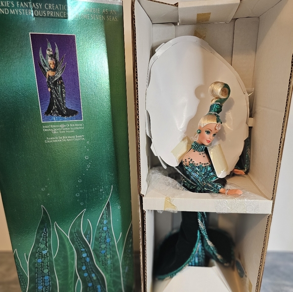 Rare Bob Mackie Neptune Fantasy Barbie Doll - Picture 9 of 10